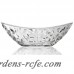 Lorren Home Trends Crystal Oval Leaf Fruit Decorative Bowl LHT1745